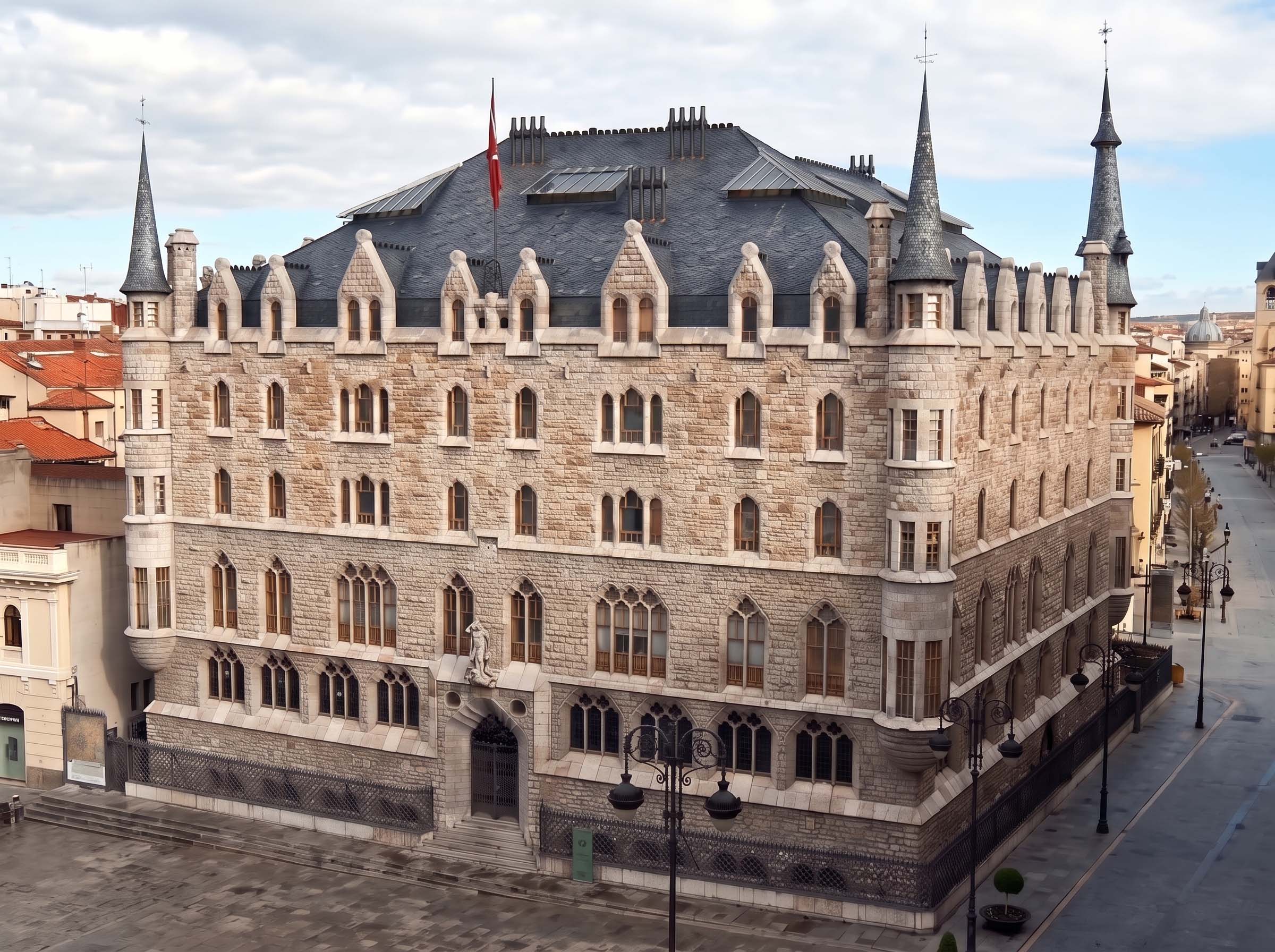 Casa Botines de Antonio Gaudí, León