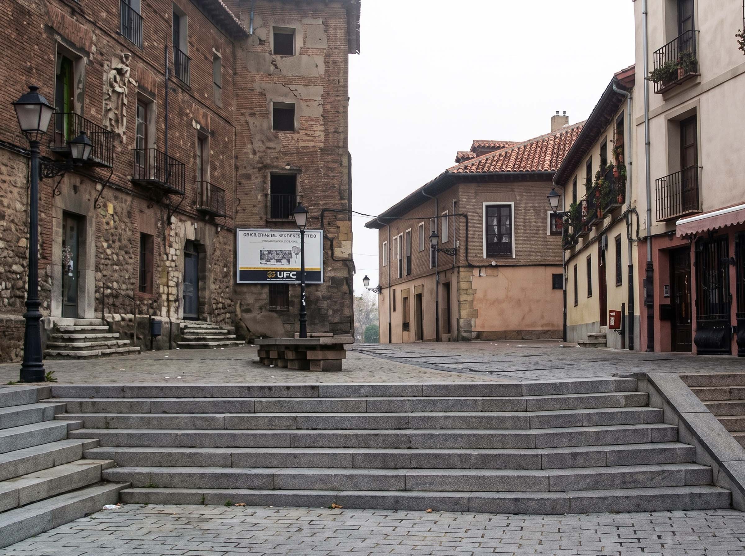 Plaza Don Gutierre den León. Barrio Húmedo